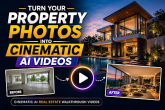 turn listing photos into cinematic ai real estate videos