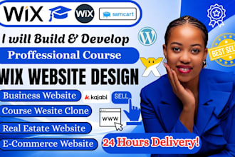 design wix course website online academy lms membership site wix