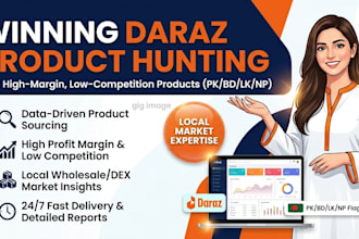 do daraz product research and find profitable products
