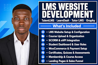 build wordpress lms website with learndash tutorlms pro buddyboss masterstudy