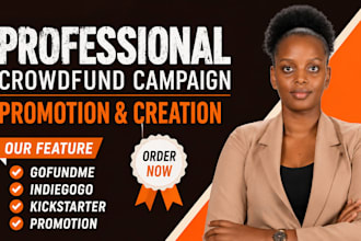 promote your crowdfunding campaign and gofundme to increase your donation