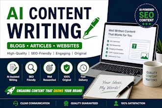 ai content for blogs articles and websites