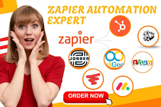 setup zapier integration jobber zoho service fusion servicetitan allgeo monday