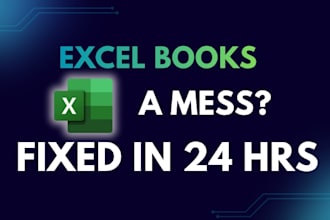 clean, reconcile, and fix your messy accounting excel sheets