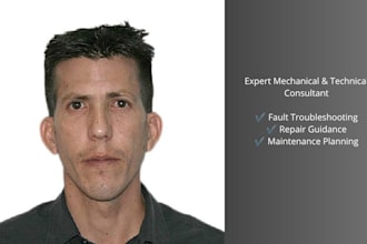 be your mechanical consultant and technical troubleshooter