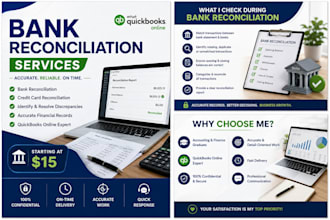 reconcile bank and credit card statements in quickbooks online