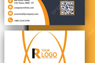 design professional ,modern and elegant business cards