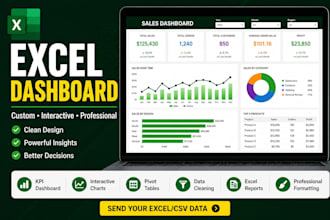 build a custom excel dashboard