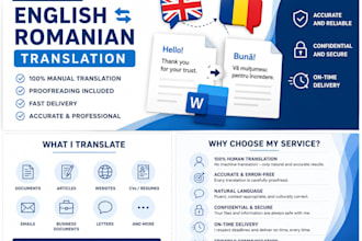 translate english to romanian and romanian to english