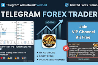 add 300k telegram forex trader, fix telegram ads errors forex promotion telegram