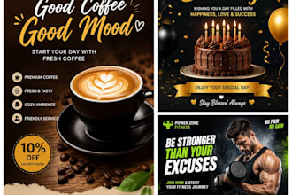 design professional canva posters for your business or event
