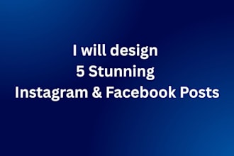 design instagram and facebook posts and carousel in canva