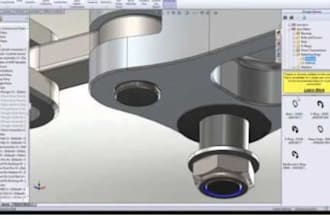 do solid work, 3d printing, engineering, and modeling cad design for product