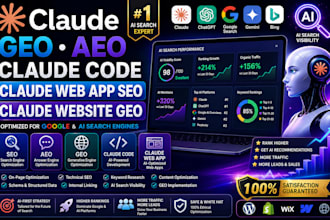 claude geo aeo claude code claude web app seo claude website geo claude website