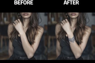 create realistic skin tattoo mockups and photo manipulation