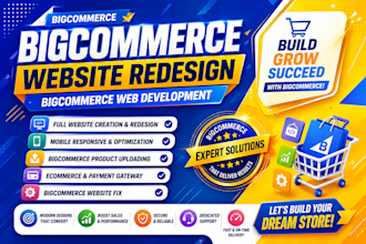 do bigcommerce wordpress squarespace shopify stores SEO product listing website