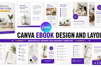 design editable canva freebie digital magazine flipbook canva lookbook catalog