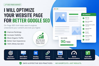 optimize one wordpress page for better google SEO