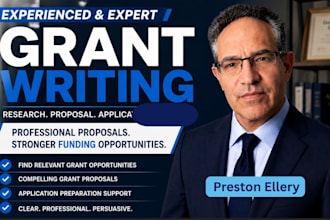 research grant and write a winning proposal, apply for grant