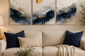 design modern printable wall art for home and nursery decor