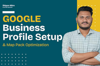 google business profile setup and map pack optimization