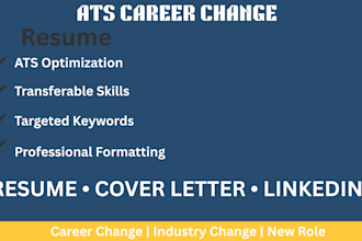 write an ats career change resume
