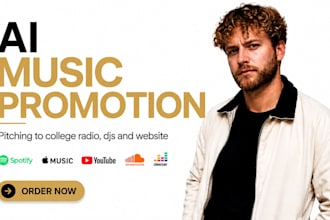promote your ai music to college radio stations and djs by pitching