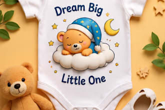 create cute baby clothing designs