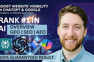 build ranking SEO backlinks, ai visibility score to rank website in chatgpt