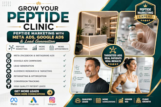 do peptide and hormone therapy marketing with meta and google ads