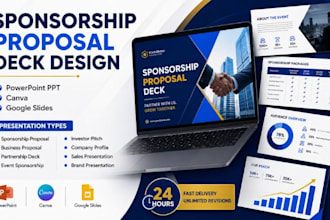 canva sponsorship proposal deck présentation ppt making powerpoint google slide