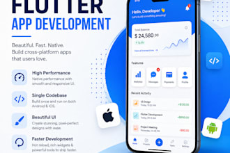 develop ios and android applications