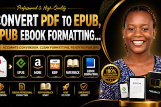 convert pdf to epub formatting, kdp formatting kindle ebook paperback formatting