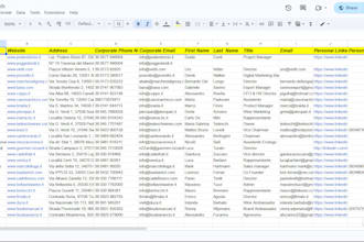 find 500 verfied b2b real state, roofing, and vineyard leads in usa