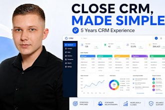 optimize or build your close CRM for a simple sales process