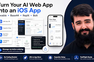 upload lovable base44 capacitor app to app store