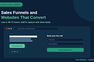 build gohighlevel sales funnels