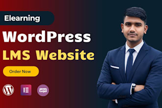 build lms website or elearning website with tutor lms for online courses