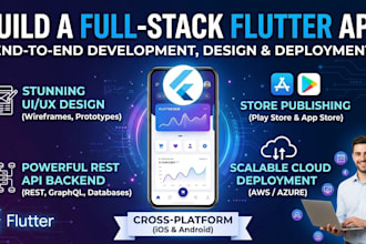 design a flutter mobile app with firebase