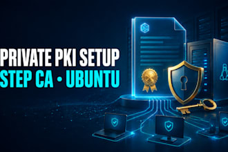 deploy a private pki certificate authority using step ca