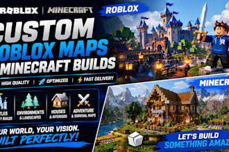 build custom roblox maps, castles, and environments