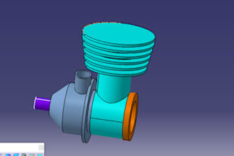 design professional 3d mechanical parts in catia v5