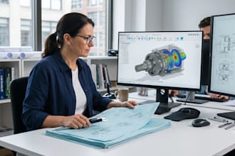 create 2d and 3d mechanical drawings and models