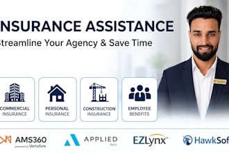 your insurance virtual assistant for personal and commercial lines