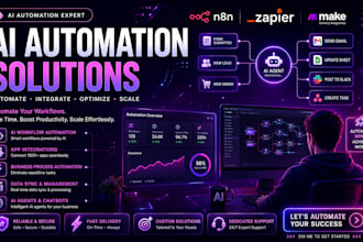 build custom workflow automation using zapier and make com