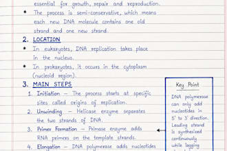 do academic hand written notes