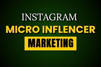 do instagram micro influencer marketing dm outreach research nano tiktok influen