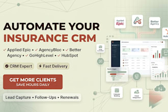 automate applied epic agencybloc better agency gohighlevel hubspot CRM