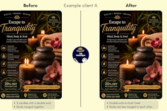correct mistakes in your ai generated flyers