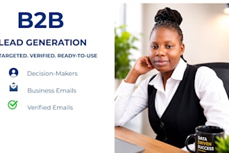 build verified b2b lead lists for sales and outreach
